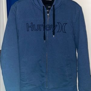 Mens Hurley Zip Up Hoodie